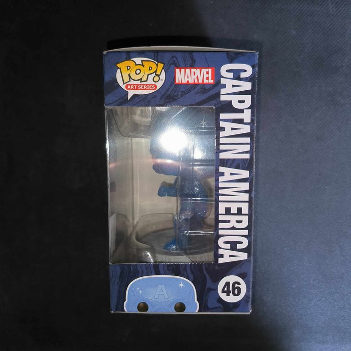 Figurine Funko Pop / Captain America 46 / Infinity Saga / Marvel - photo numéro 3