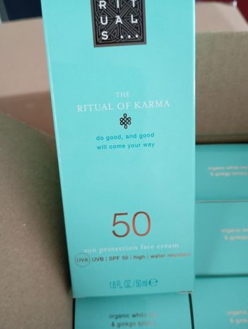 Crème solaire Rituals of karma