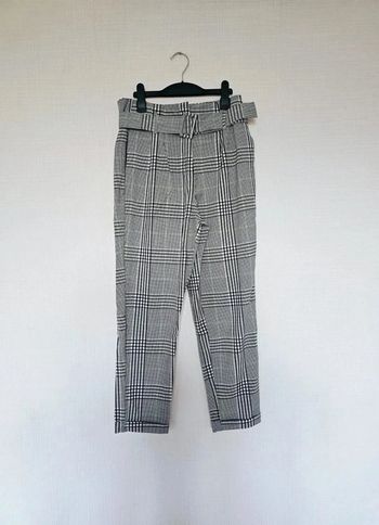 Magnifique pantalon motif prince de galles