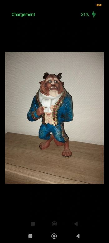 Figurine Disney showcase bête ( la belle et la bête )