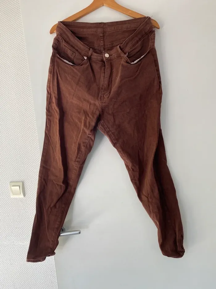Jeans marron - photo numéro 2