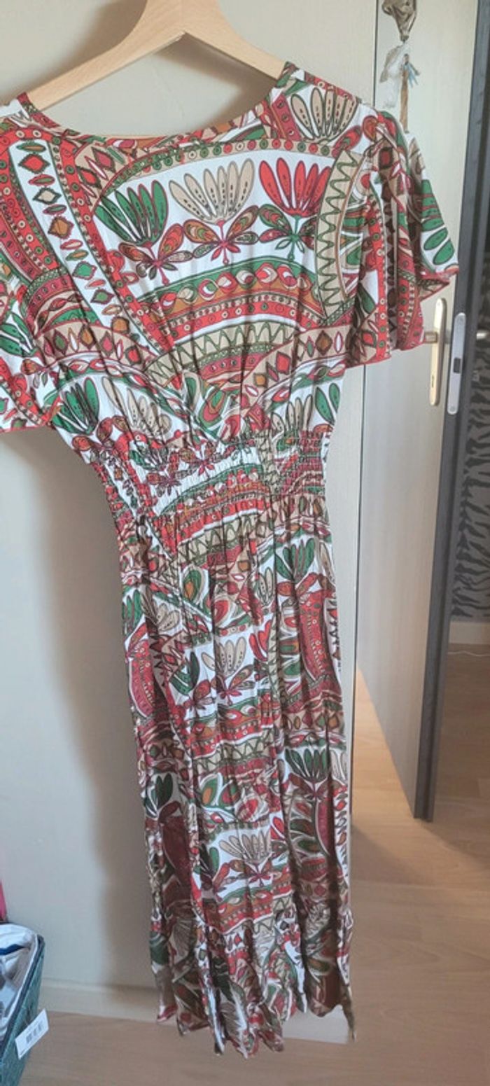 Robe longue neuve TM/L rouge - photo numéro 2