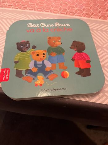 Livre petit ours brun