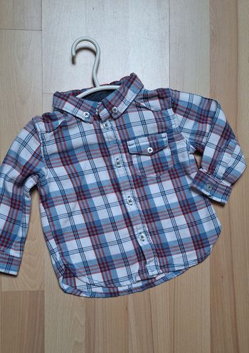 Chemise carreaux