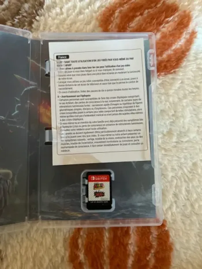Jeux switch « Super Mario Bros 3D World + Bowser’s fury - photo numéro 2