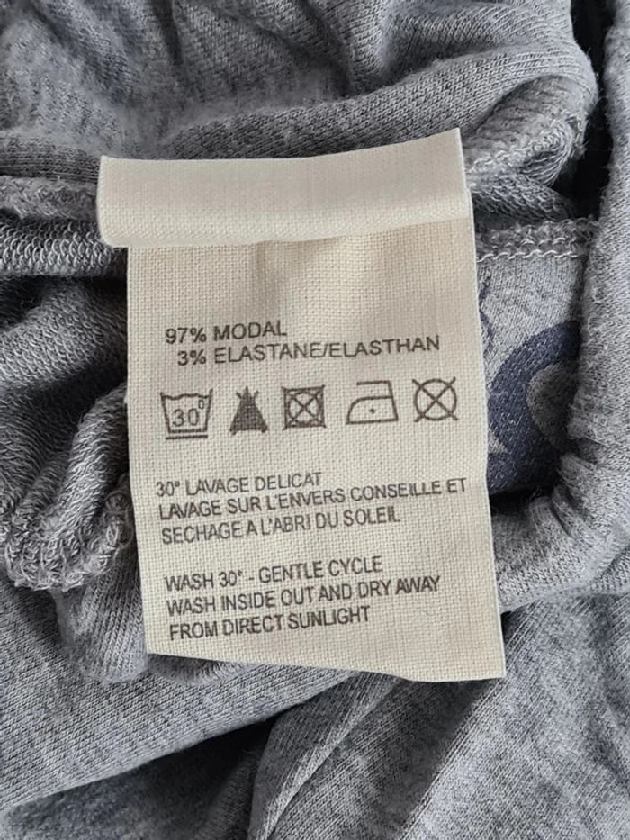 Pantalon gris gris style jogging doux 3 mois, Ekyog - photo numéro 4