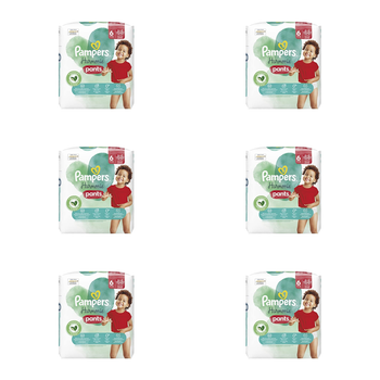 Lot de 144 Couches Pampers Harmonie Pants 15+kg Taille 6 Neuf
