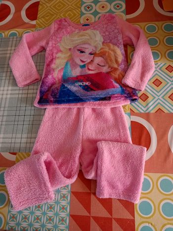 Pyjama 2 pièces rose 3ans