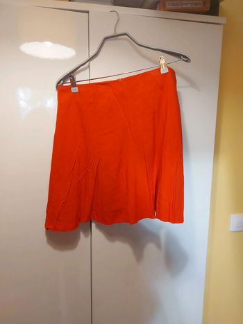 Jupe rouge Camaïeu taille 42