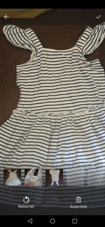 Robe kiabi 3 ans marinière