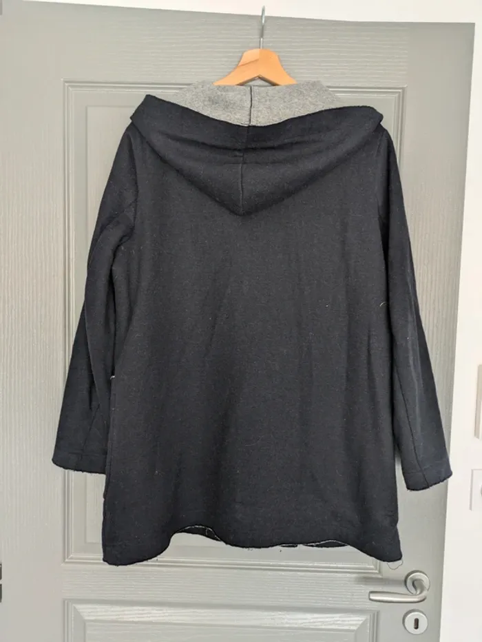 Veste style caban Esprit taille 42 gris foncé - photo numéro 9