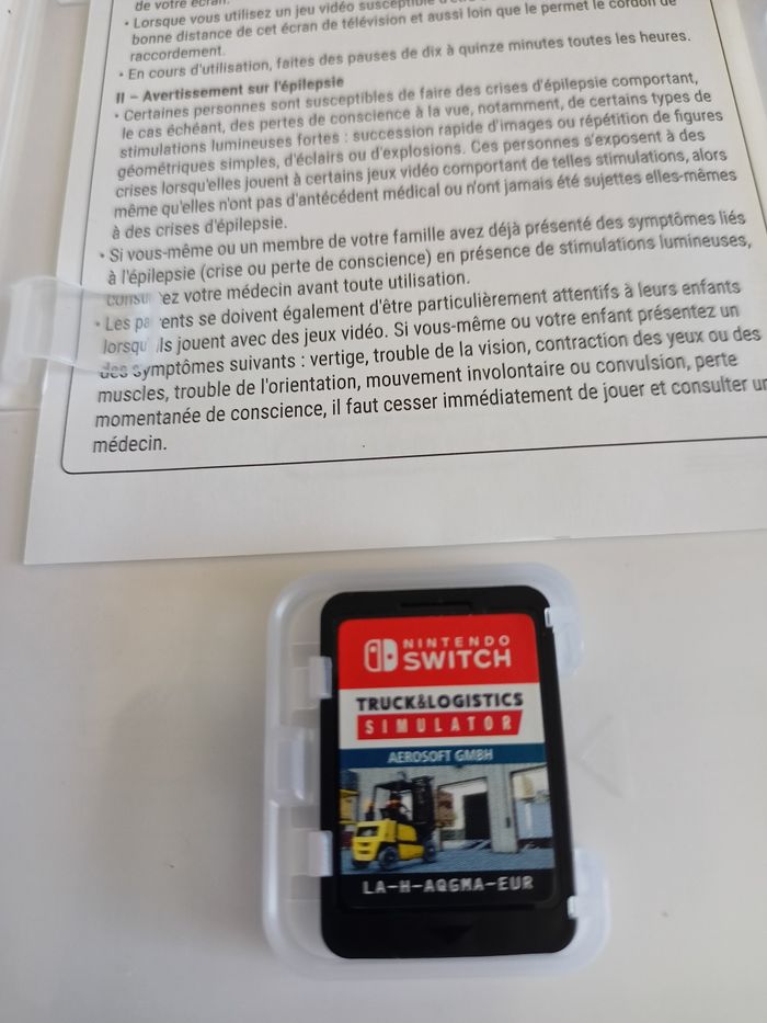 Nintendo Switch truck logistics simulator - photo numéro 3