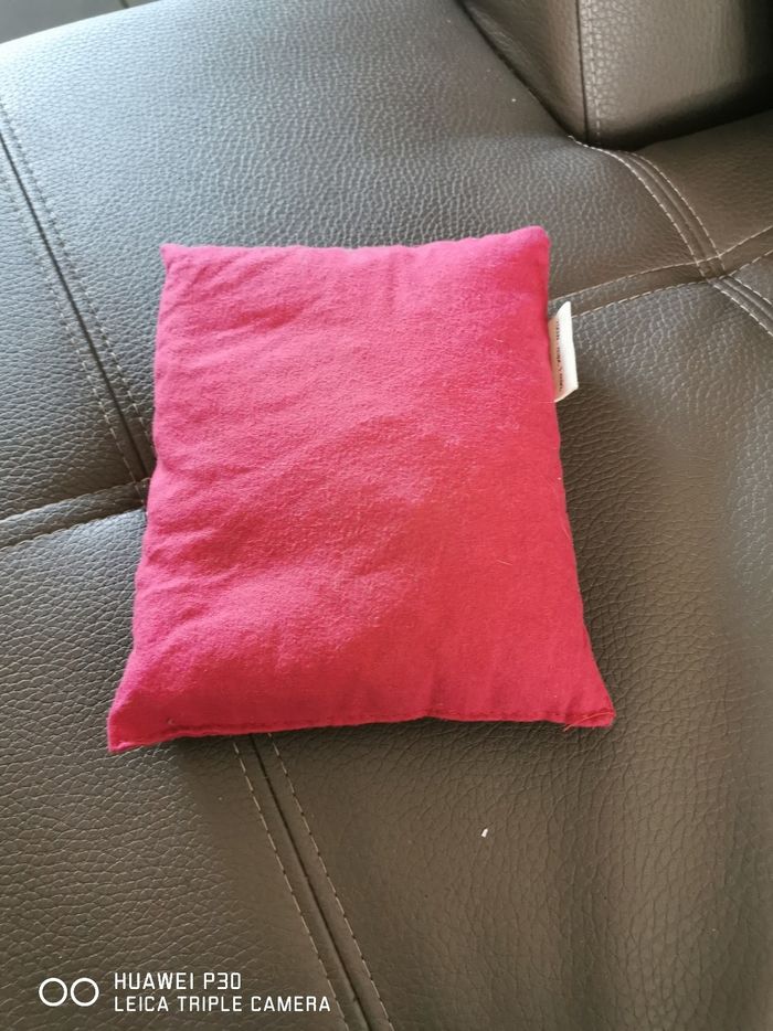 Coussins aux noyaux de cerises