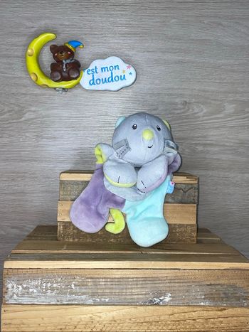 SDO308 doudou chat 🐱 sucre d’orge