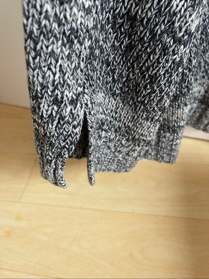 Pull gris chiné - photo numéro 3