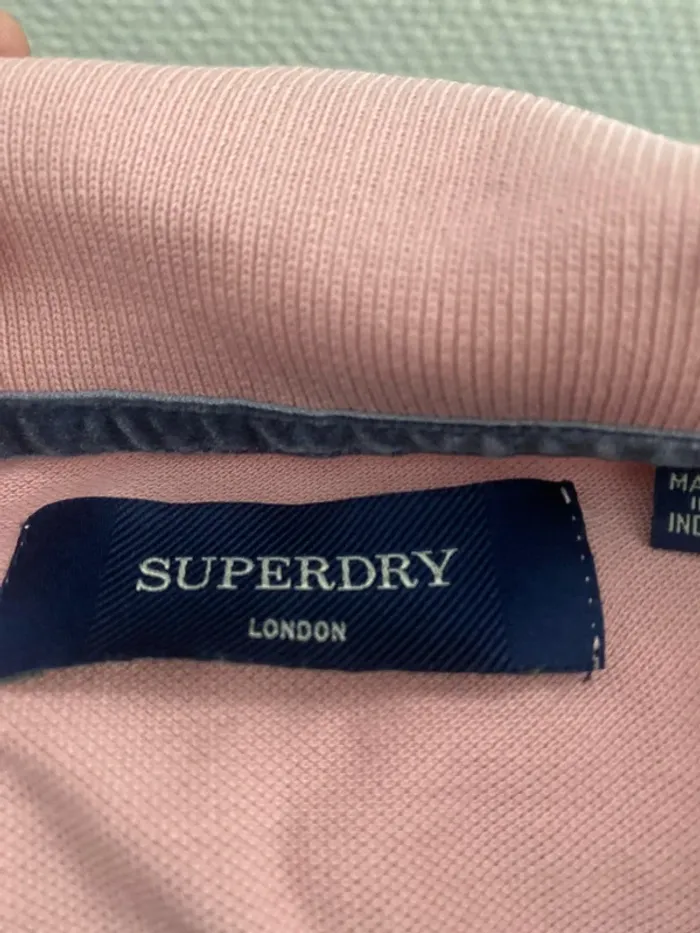 Polo Superdry rose - photo numéro 4