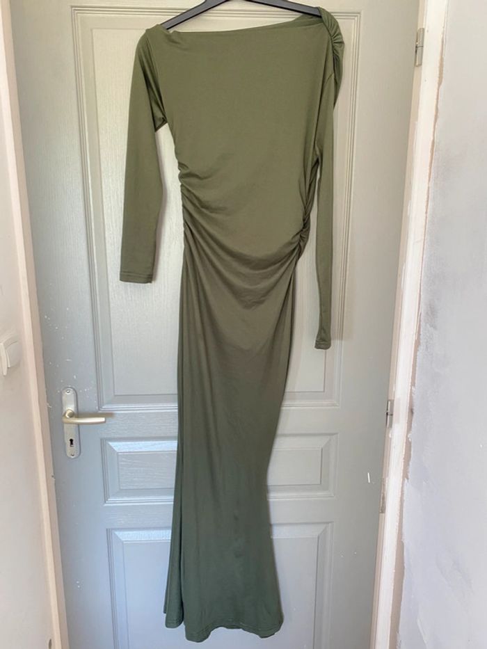 Robe verte asymétrique shein taille S