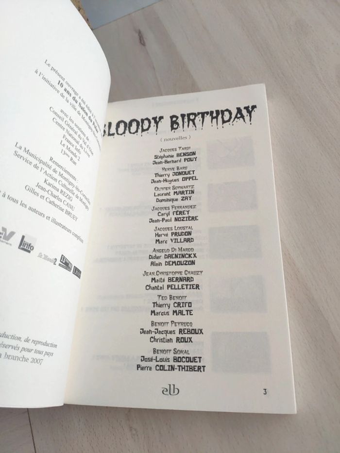 Livre recueil de nouvelles noires polar Benson Jonquet Noziere Daeninckx Crifo Roux Malte - photo numéro 6