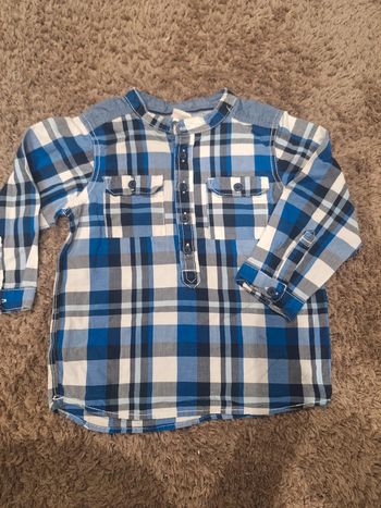 Chemise h&m taille 12/18 mois