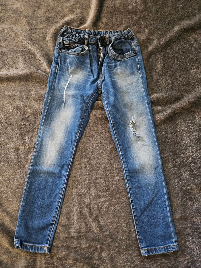 Jean skinny garçon 👦 7 ans (4)