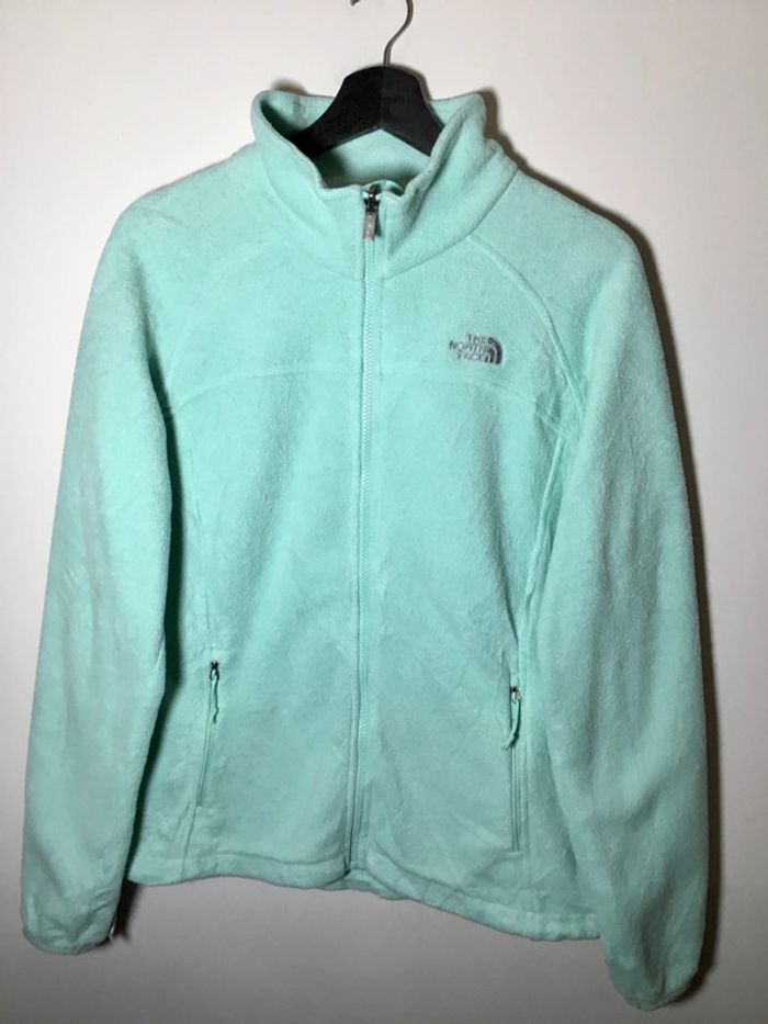 Veste polaire pour femme The North Face couleur menthe taille L 086