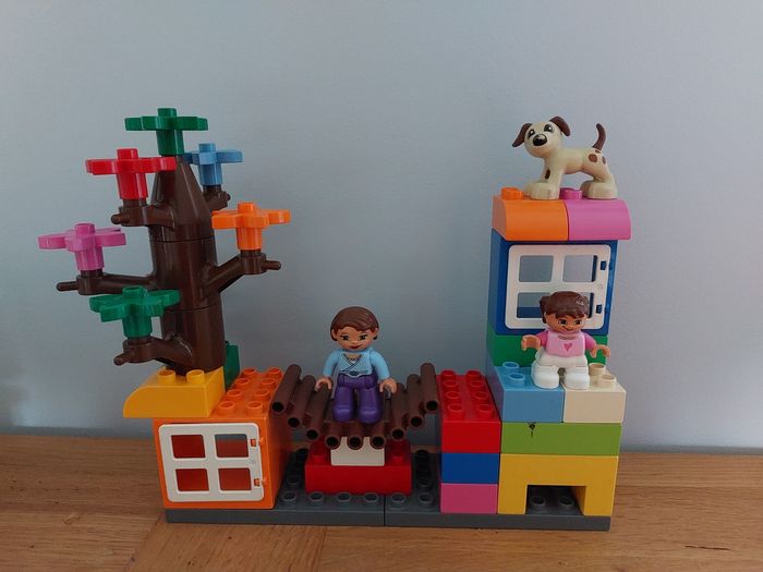 Maison avec pont suspendu - Lego Duplo