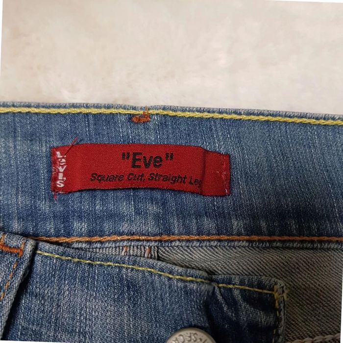 Jean Levi's Eve Square Cut Straight Leg W29 L32 Bleu - photo numéro 9