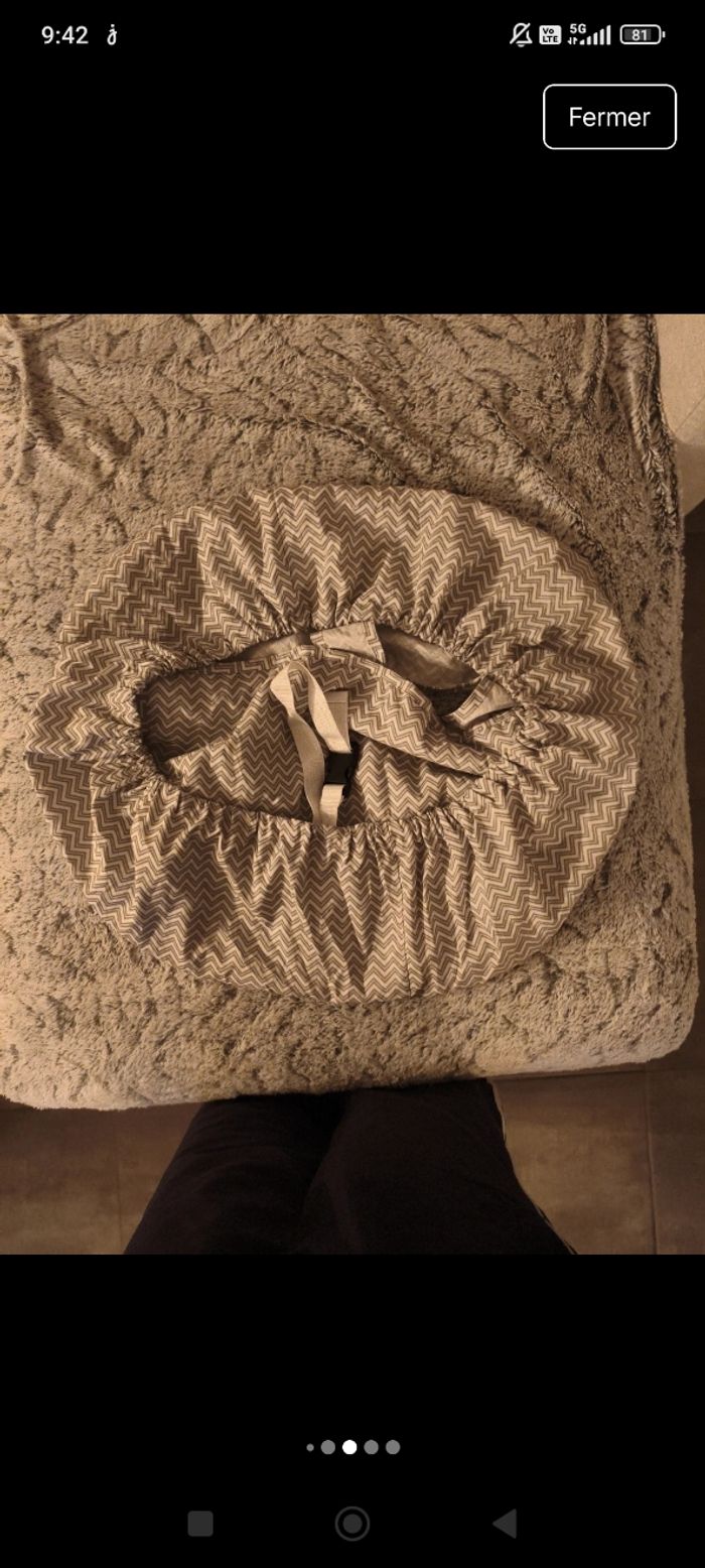 Housse protection caddie bébé - photo numéro 4