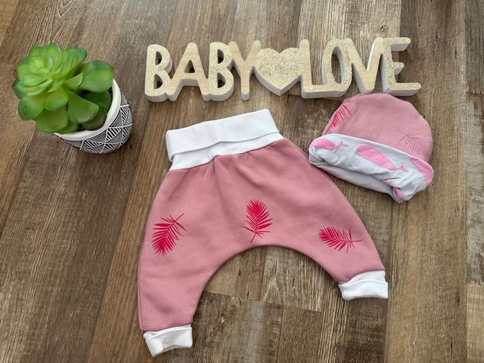 - Sarouel avec son bonnet - 3 mois - Très bon état