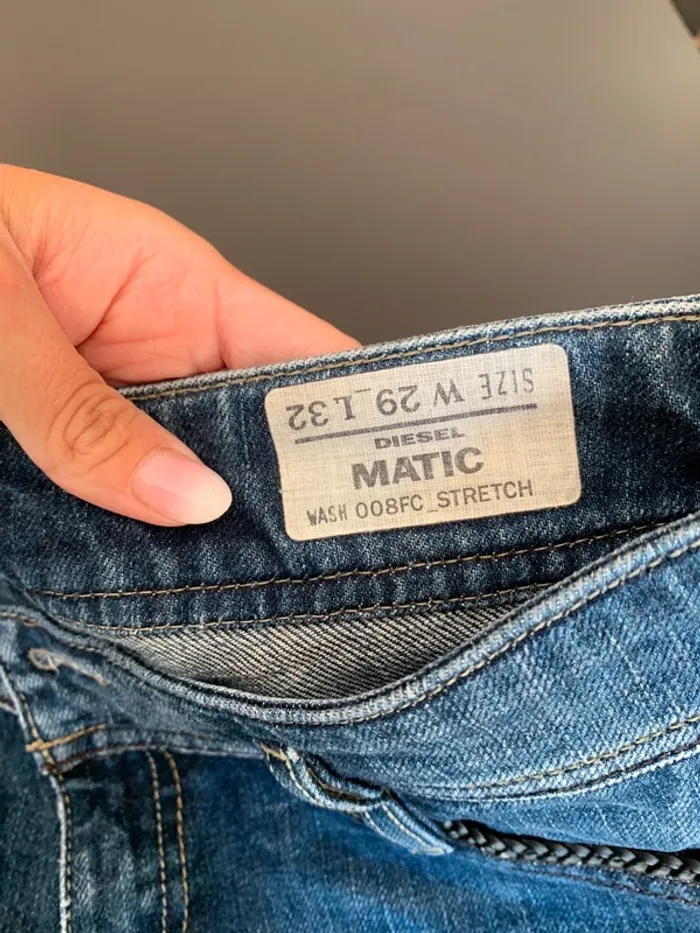 Pantalon taille basse diesel - photo numéro 5