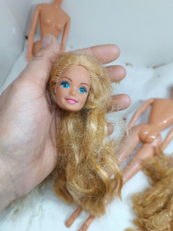 Barbie mattel vintage twist curly curl 1976 malaysia poupée mannequin doll benetton dream superstar - photo numéro 14
