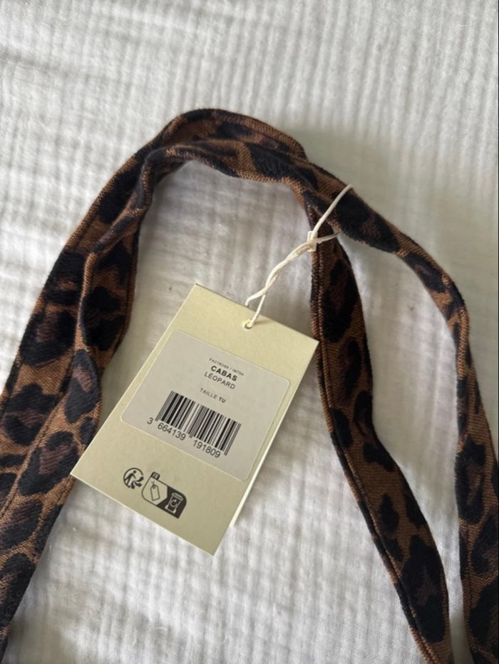 Cabas leopard balzac paris tote bag - photo numéro 2