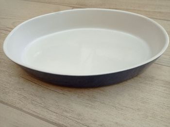 Plat oval en céramique - four