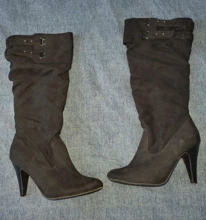 Bottes daim 36