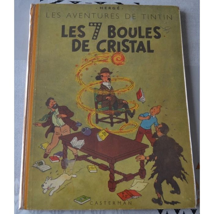 Tintin Les 7 boules de Cristal EO B2 1948