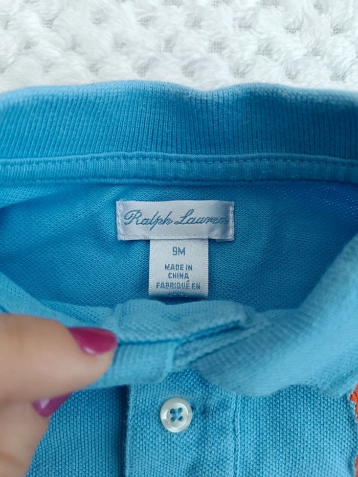 🔸 Polo Ralph Lauren Manches Longues – 9 mois 🔸 - photo numéro 2