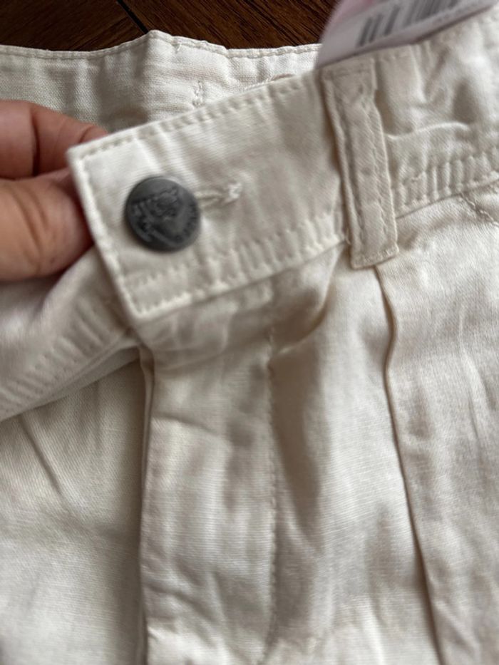 Short taille 10 ans crème - photo numéro 5