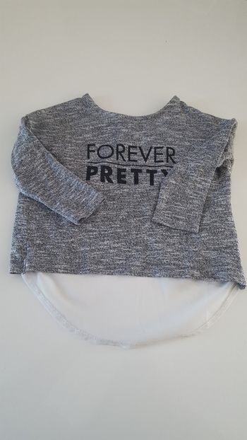 T-Shirt manches longues "Forever Pretty" / GEMO / 3 ans