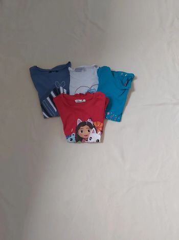4 Tee shirt fille
