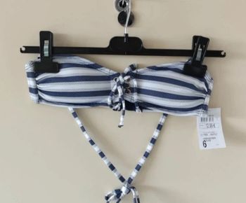 Soutien gorge Haut de maillot de bain Bandeau Taille 36 Camaïeu