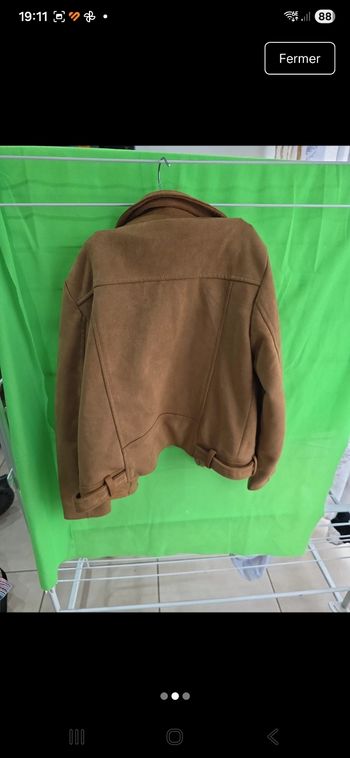 Veste marron fille 