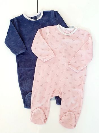Pyjamas Mots d'enfants - 12M