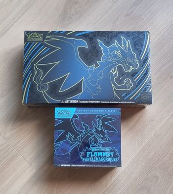 ETB ME2 - Flammes Fantasmagoriques + UPC dracaufeu