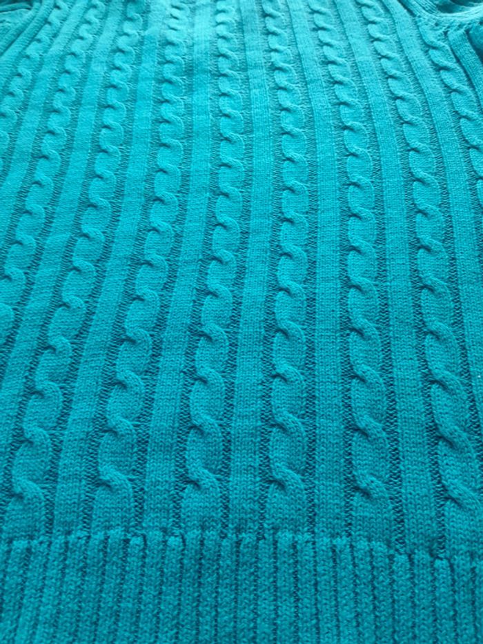 Petit pull coton torsadé croft&Barrow taille l ou Xl - photo numéro 8