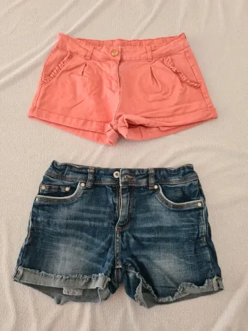 Lot de 2 shorts 12 ans