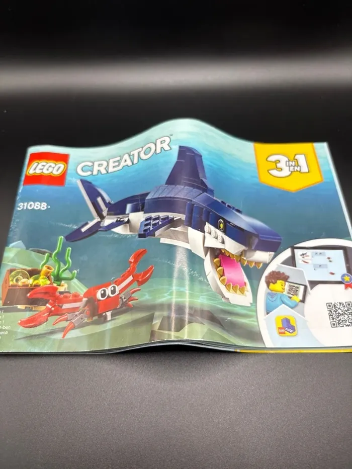 🦈 LEGO Creator 3in1 - Les Créatures des Grands Fonds (31088)🐠 - photo numéro 14