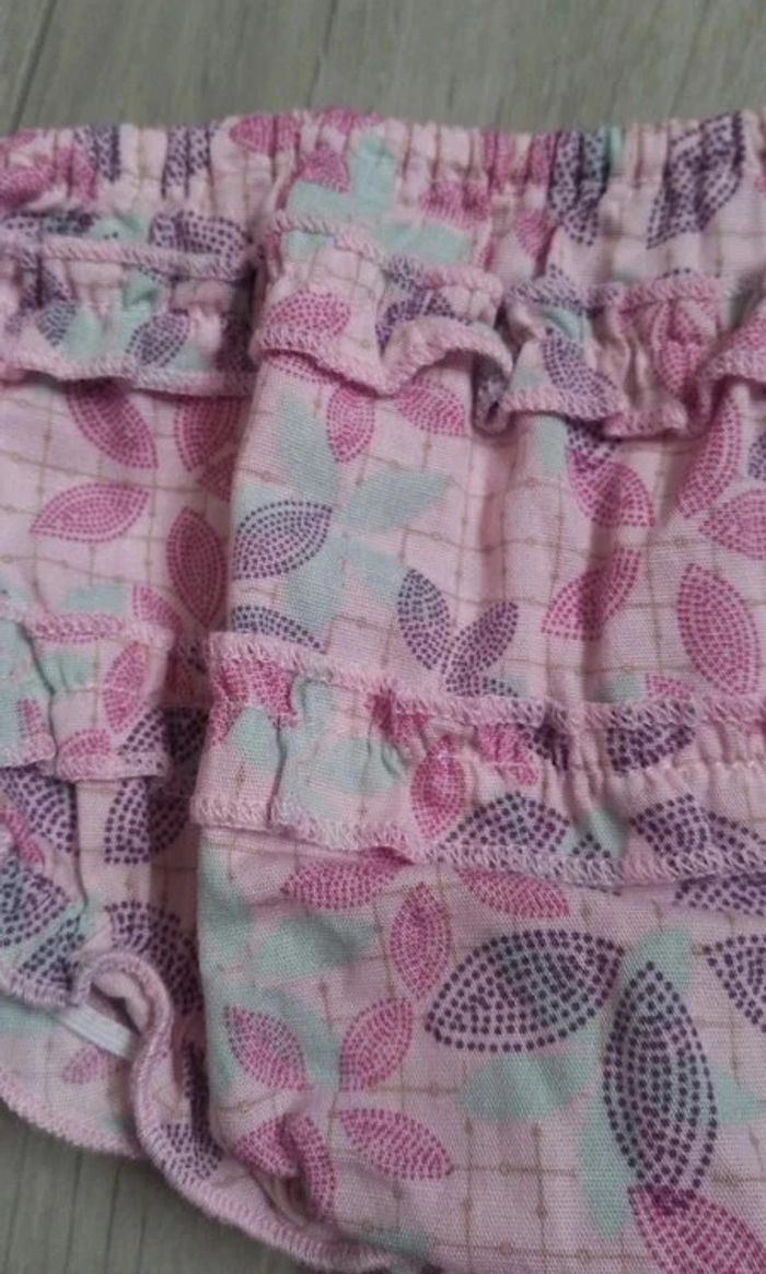 lot culottes bloomers taille 6 mois - photo numéro 7
