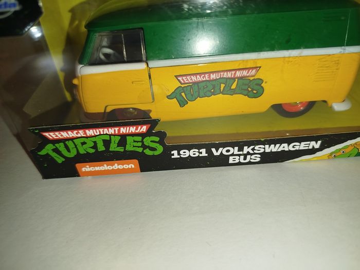 Jada Toy TMNT 1961 Volkswagen Bus Tortue Ninja - photo numéro 3