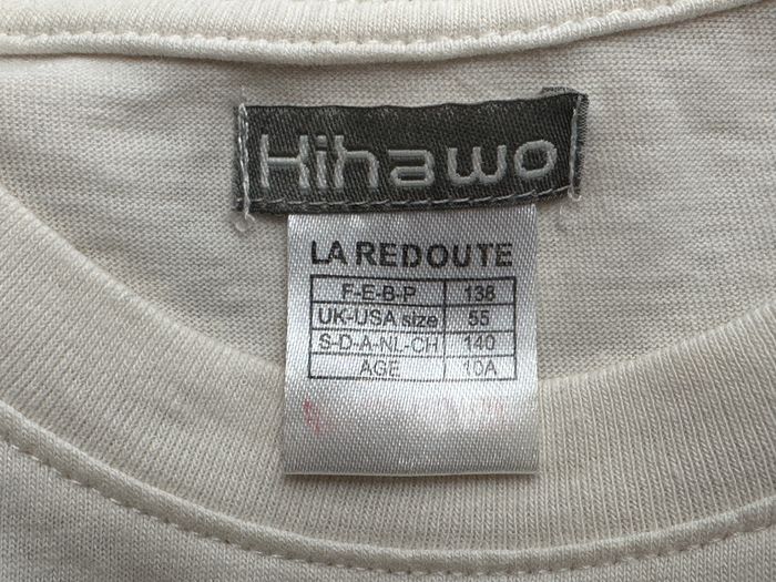 Lot de 2 tee shirt manche longue/sweat taille 10 ans quicksilver / la redoute - photo numéro 5