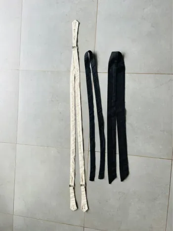Lot ceintures en tissu été